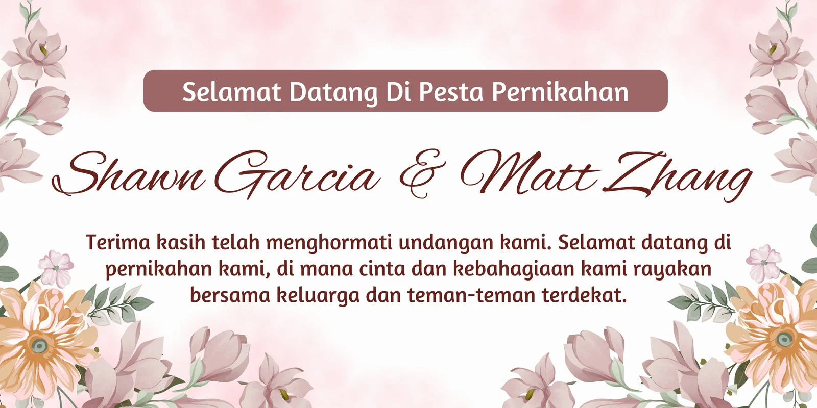 Cover pernikahan